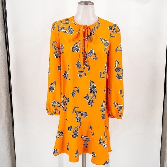 Draper James Rosanne Shift Dress Marigold Floral - Picture 2 of 6